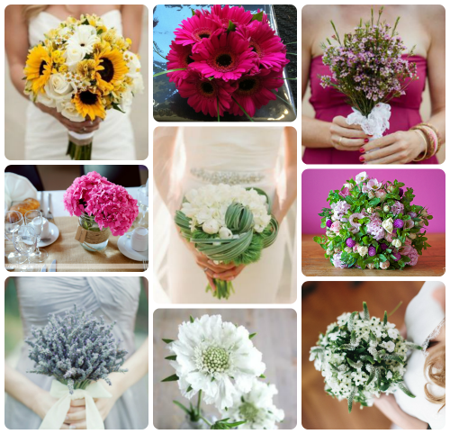 Bouquet de mariage été