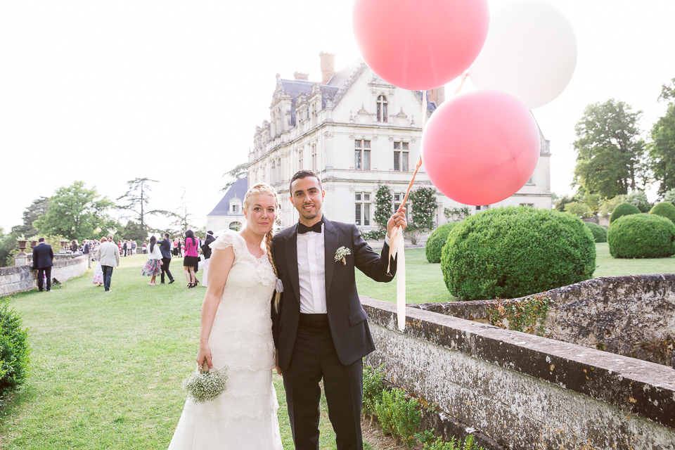 Jour J Alexa Réception Wedding Planner Château de la Bourdaisière 37