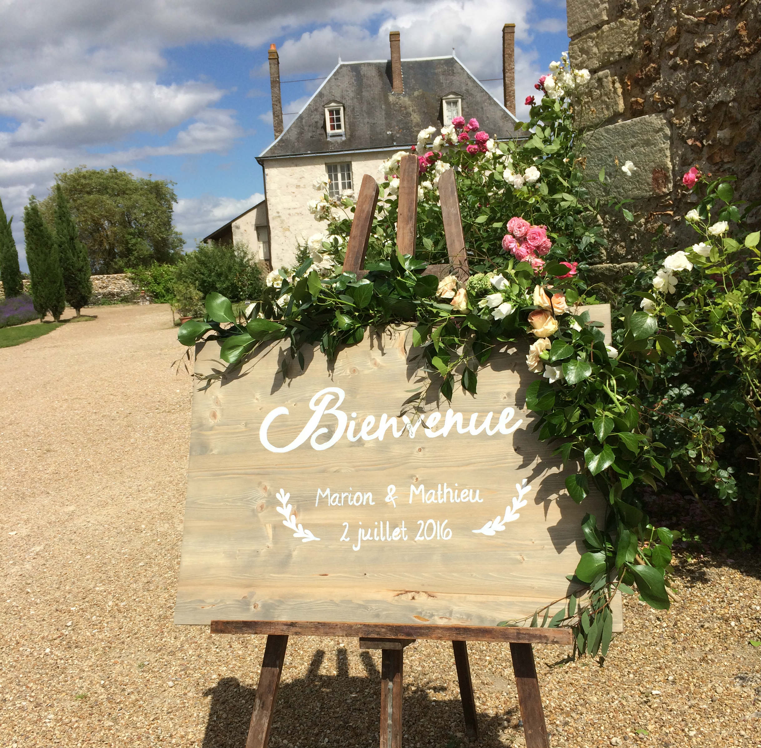 Coordination mariage Prieuré de Lavaray Touraine  Loire Valley