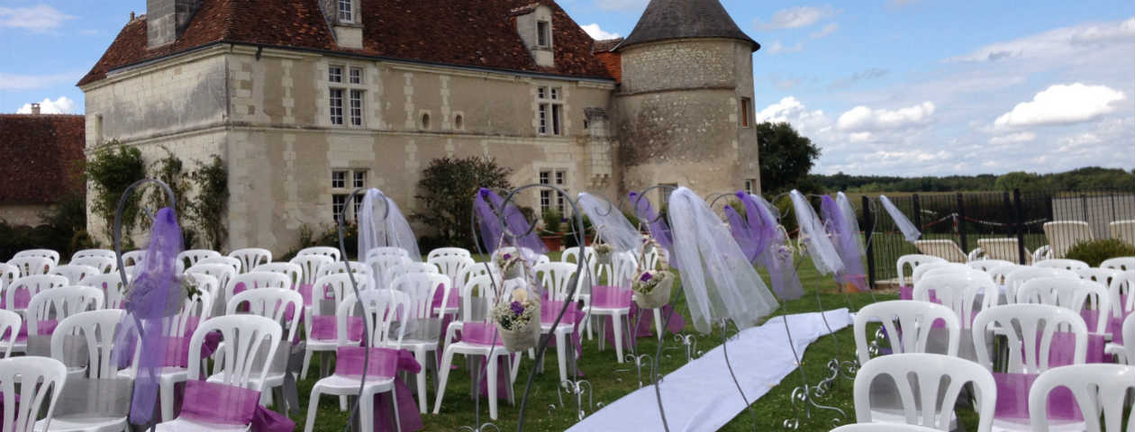 Cérémonie Laique Alexa Reception-Manoir de la  Rousselière Loches 37